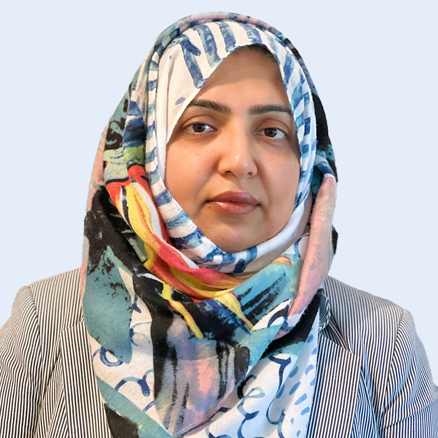 Portrait of Dr Sofia Khanum, Scientist, Lucidome Bio